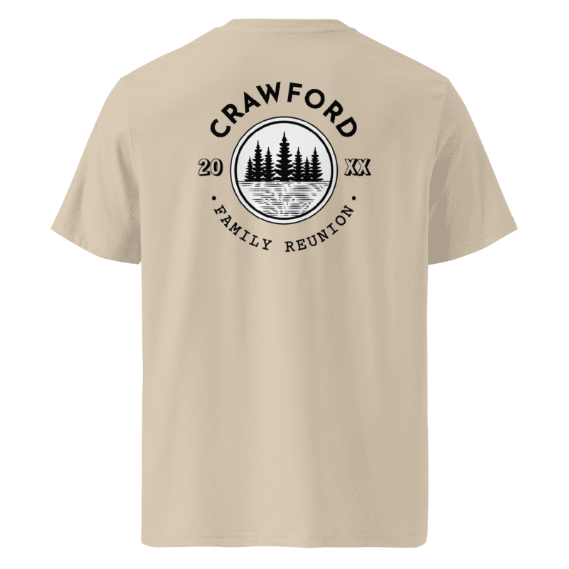 Organic Ribbed Neck T-Shirt